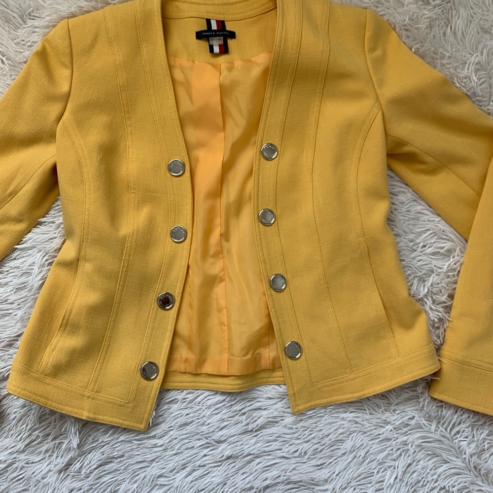 Tommy Hilfiger Mustard Blazer